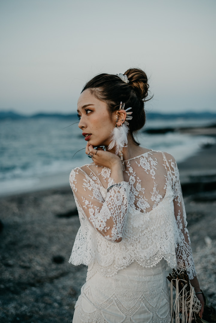 ボヘミアンブライド. Bohemian bride in Japan.