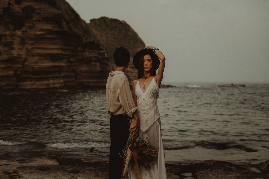 ボーホーウェディング. Bohemian wedding style in Tokyo, Japan.