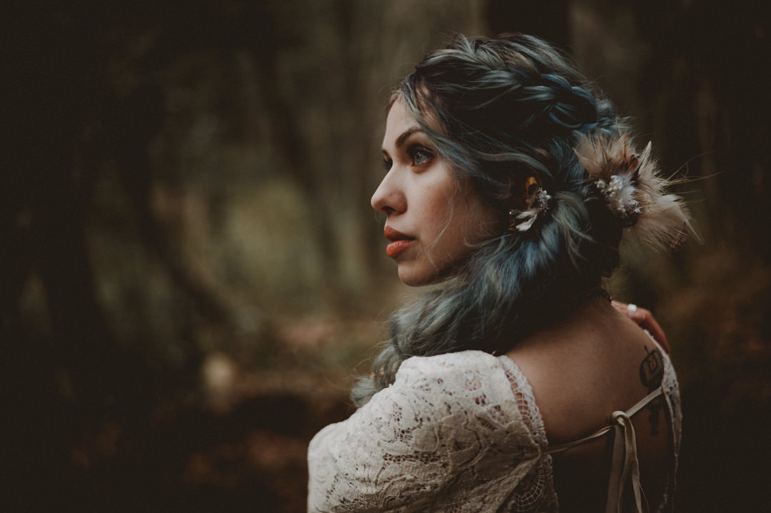 ボヘミアンブライド. Bohemian bride in Japan. Forest is a great elopement location and there are many beautiful forests in Japan. We are your elopement photographer and guide in Japan.