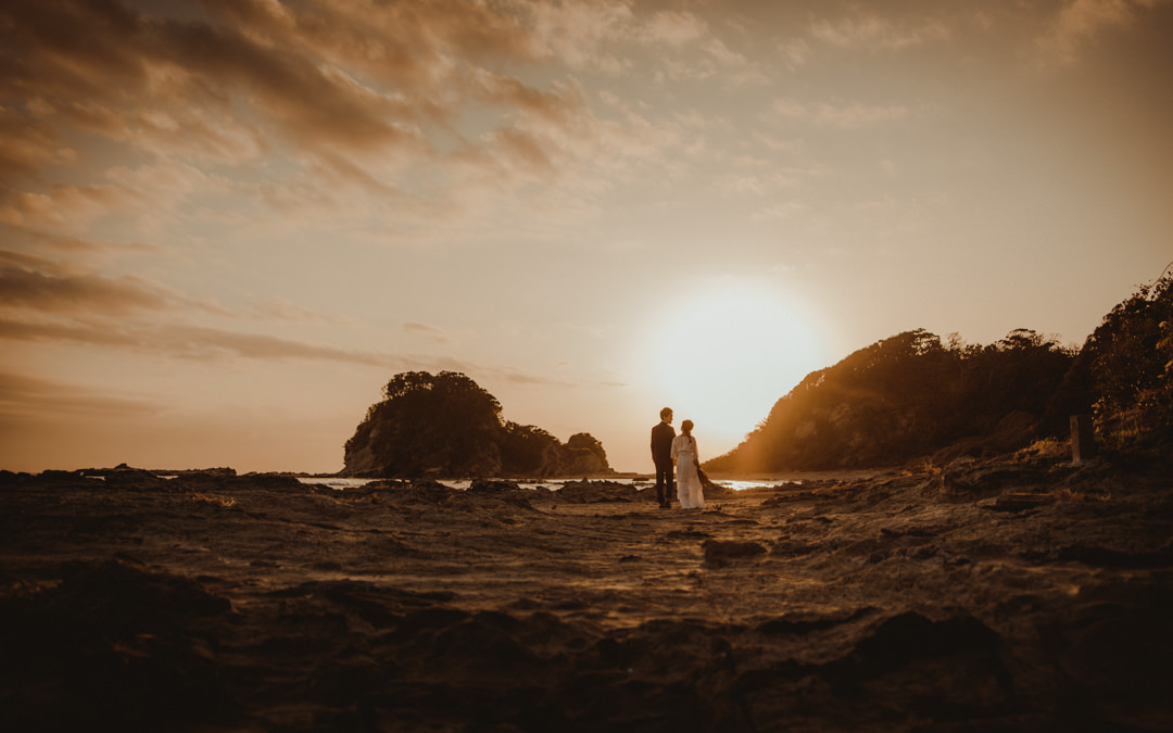Elope in Japan into the sunset. You can have all these area basically just for you. 