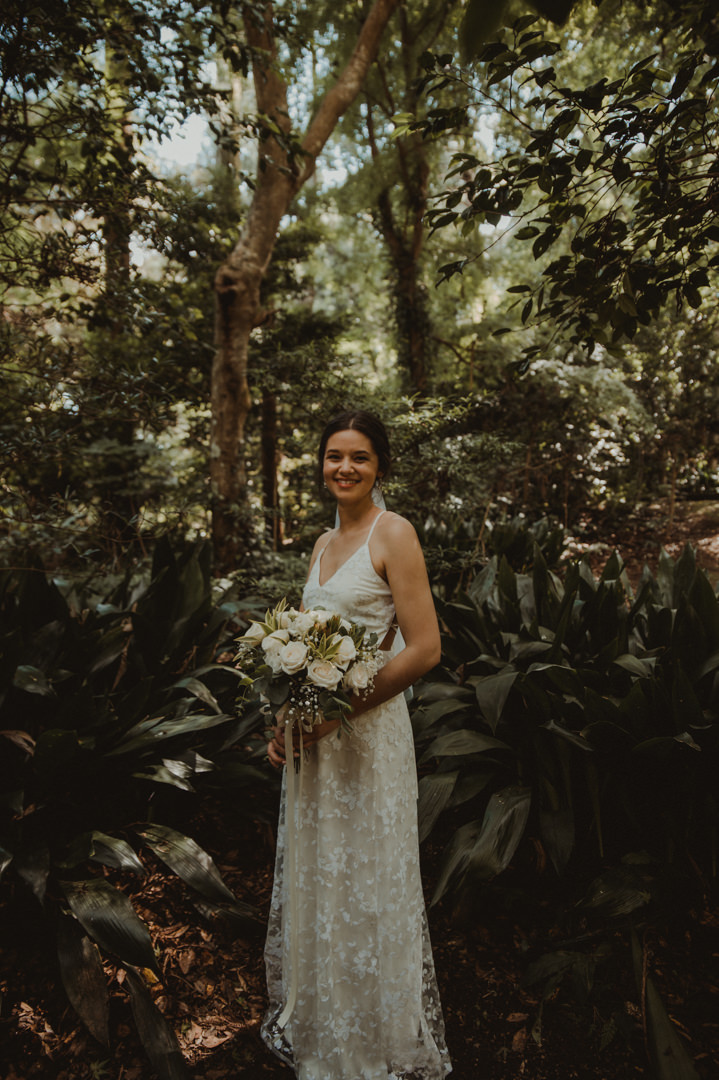 Beautiful elopement in Chiba Japan - Bride portrait