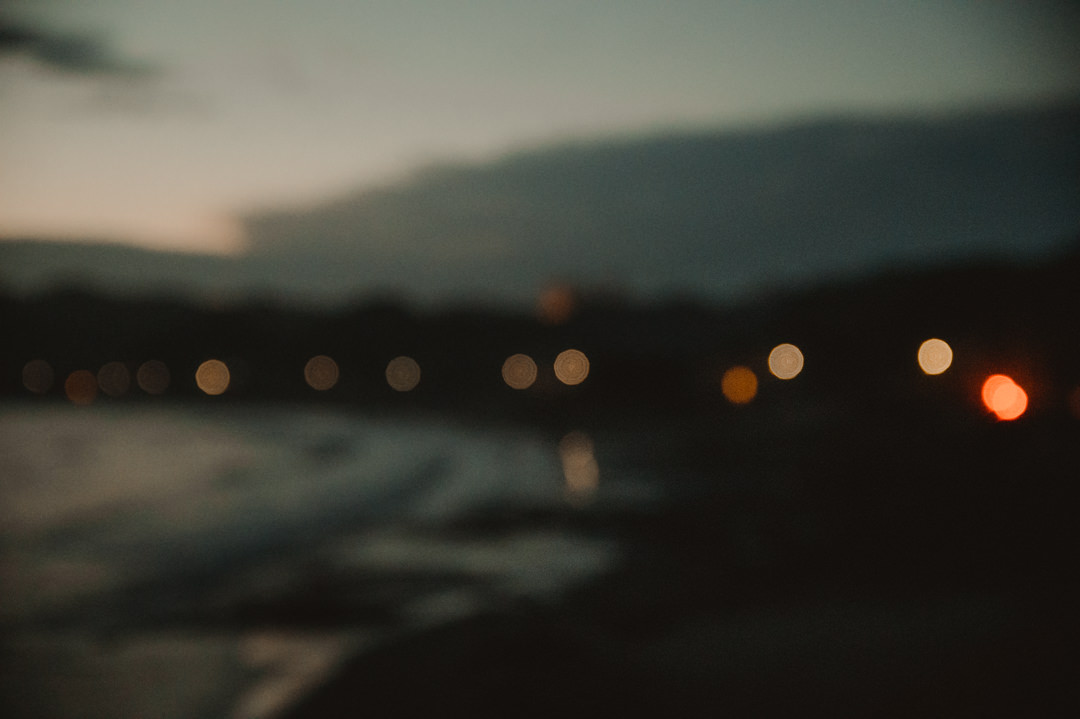 Beautiful elopement in Chiba Japan - Night lights