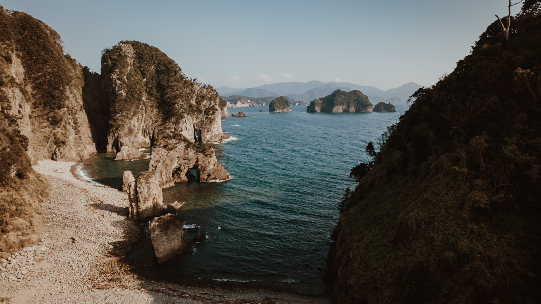 Overland elopement Japan - Gorgeous views in Japan