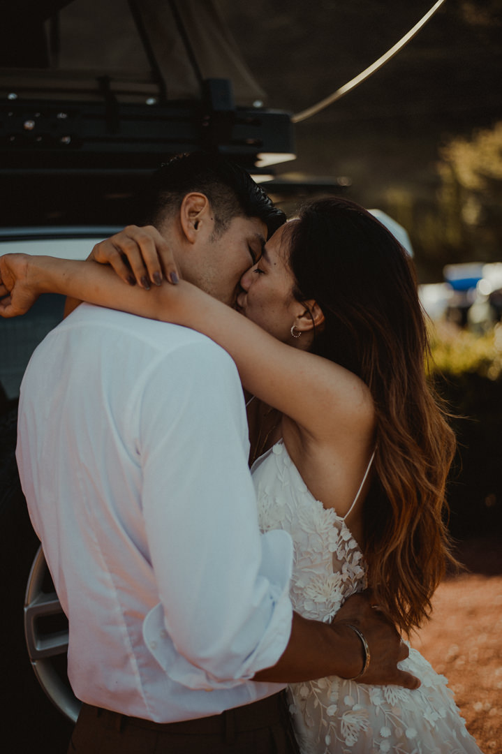 First look kiss
