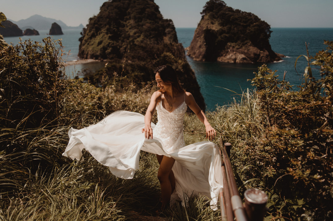 Overland elopement Japan - Amazing Intime Dress' dress from Alexandra Grecco (Lana)