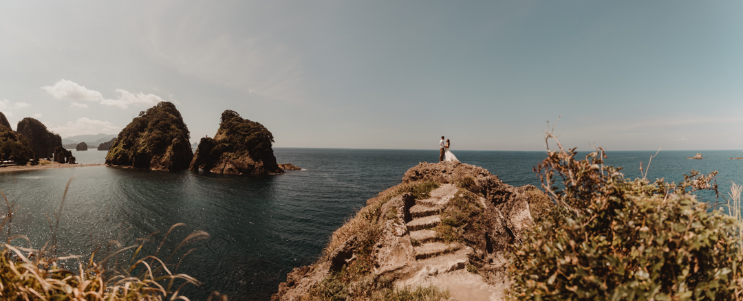 Overland elopement Japan - Goregeous spot to say your vows