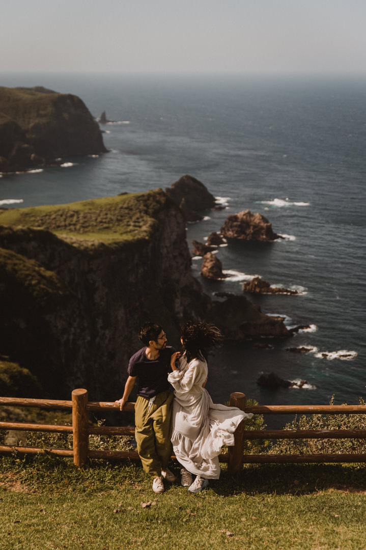 Cliff views to die for.