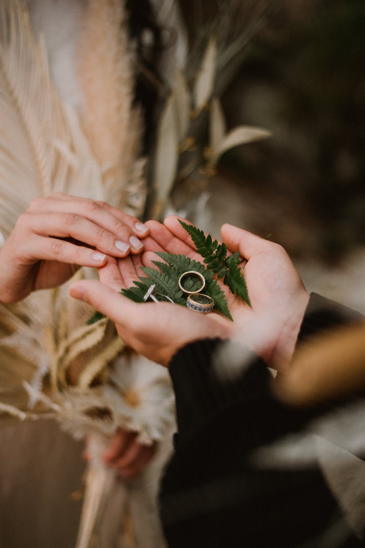 Elope in Kyoto - Wedding rings