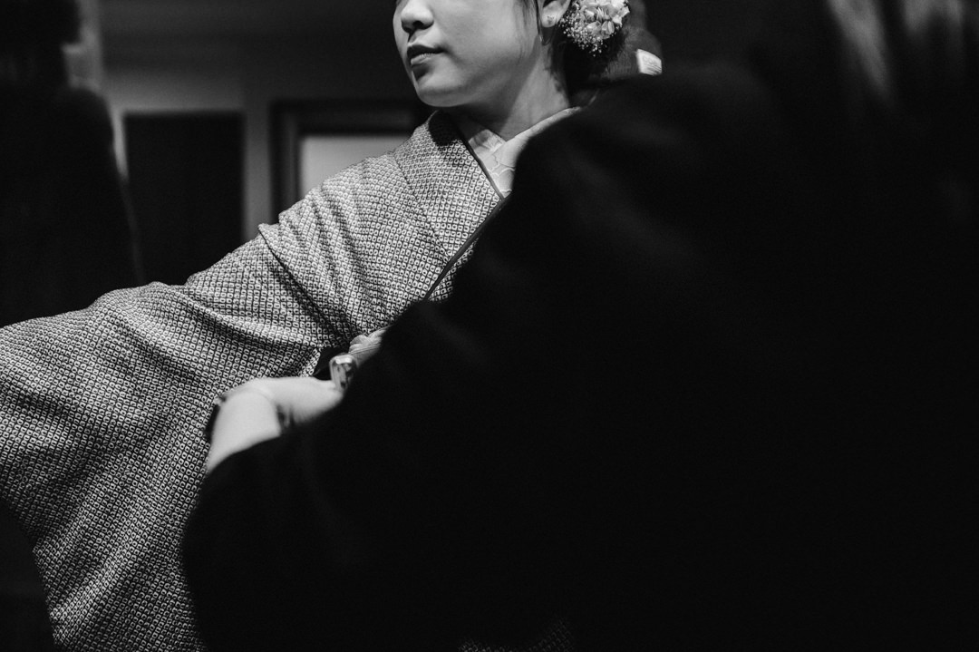 Ginzan Onsen Elopement - Putting on a kimono is an experience