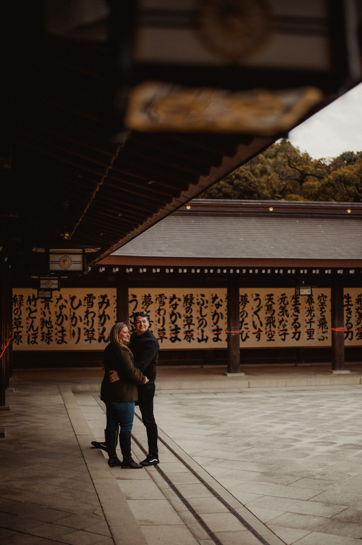 Tokyo City Elopement - Beautiful shrine