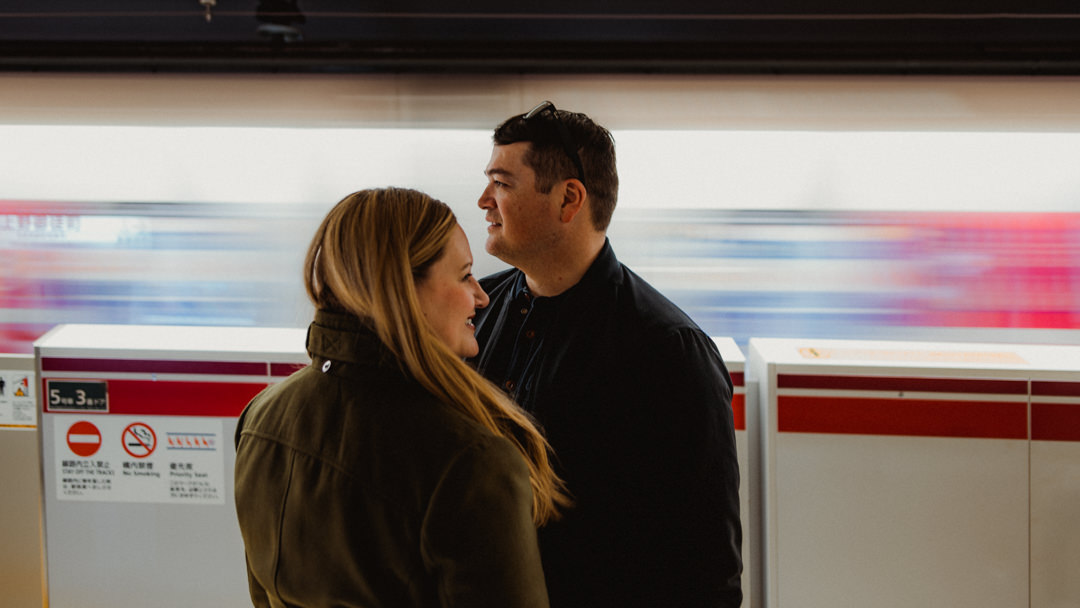 Tokyo City Elopement - Tokyo Subway
