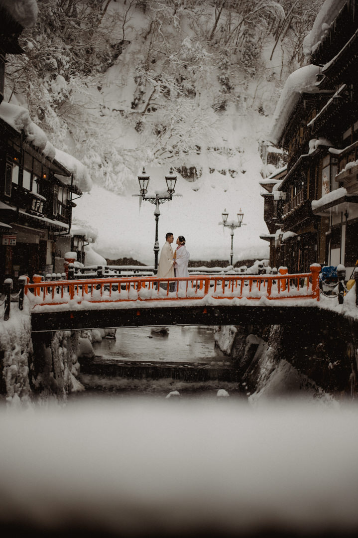 Ginzan Onsen Elopement - Scenic atmosphere