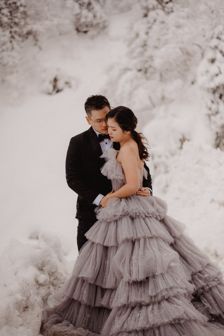 Ginzan Onsen Elopement - Whitness all around