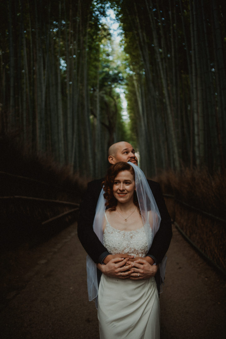 Arashiyama Bamboo Forest Elopement - Portrait