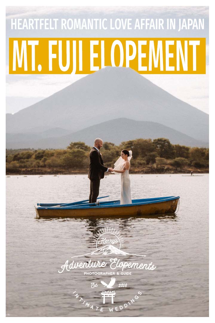Mt Fuji Elopement in Japan