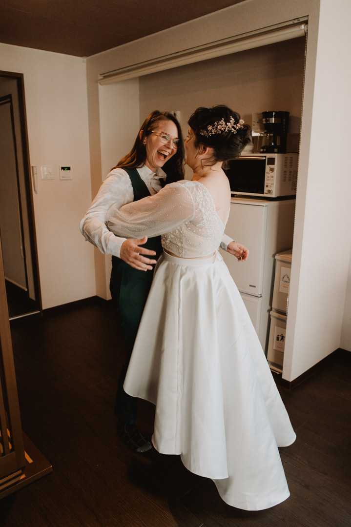 LGBTQ+ Elopement -First look